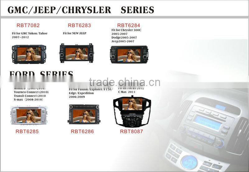 6.2" HD 1080P BT TV GPS IPOD Fit for Chrysler 300C/Jeep/dodge car dvd touch screen gps