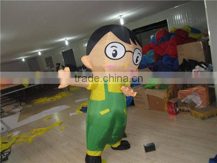 Heavy duty inflatable cartoon for kids and adults