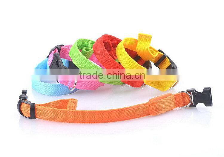 Fashion top sell adjust led dog collar