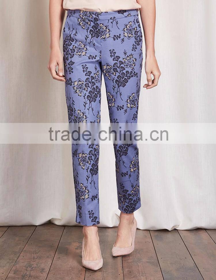 2016 New fashion casual women chino skinny 7/8 pants