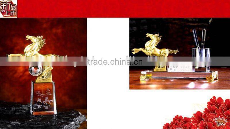 Factory Custom Metal Horse Statue/New metal art