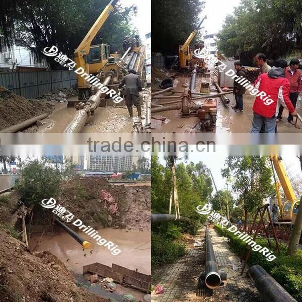 Ground pipe laying widely used horizontal drilling rig