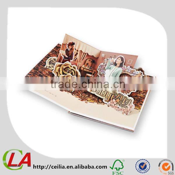 Glod Stamping High Quality 210 x 285 mm A4 Size Catalogs