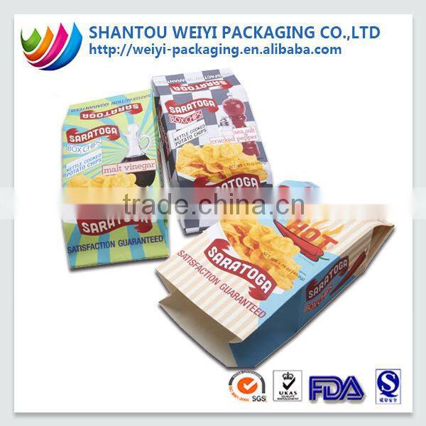 wholesale plastic heat seal popcorn bags for popcorn