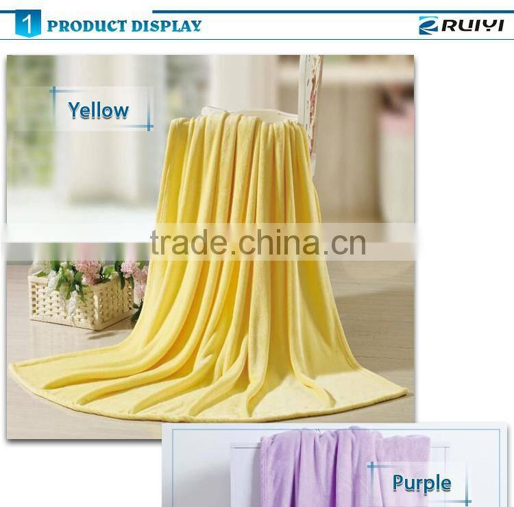 Professional manufacture flannel blanket