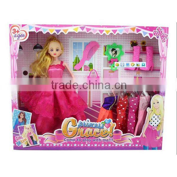 WW3607942 Lovely movable hand 11 inch doll toys baby doll toys