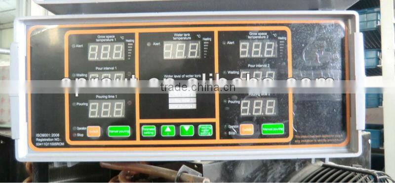 wheat/grass/bean growing machine, barley sprout machine Hydroponics Animal Fodder