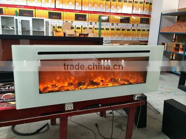 cheap quality craft wall mounted led electric fireplace