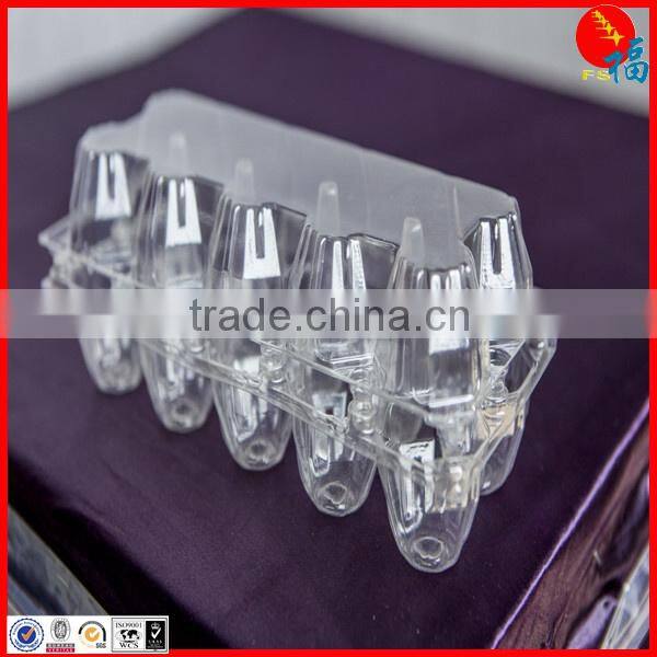 clear egg packing tray