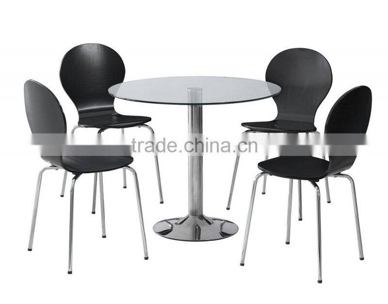 Round Luxury Dining Table and chairs set