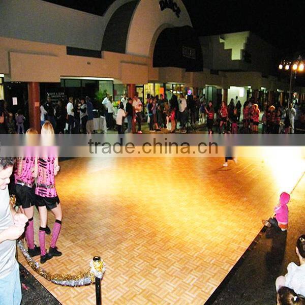 famous lower price portable dance floor for wedding decoration