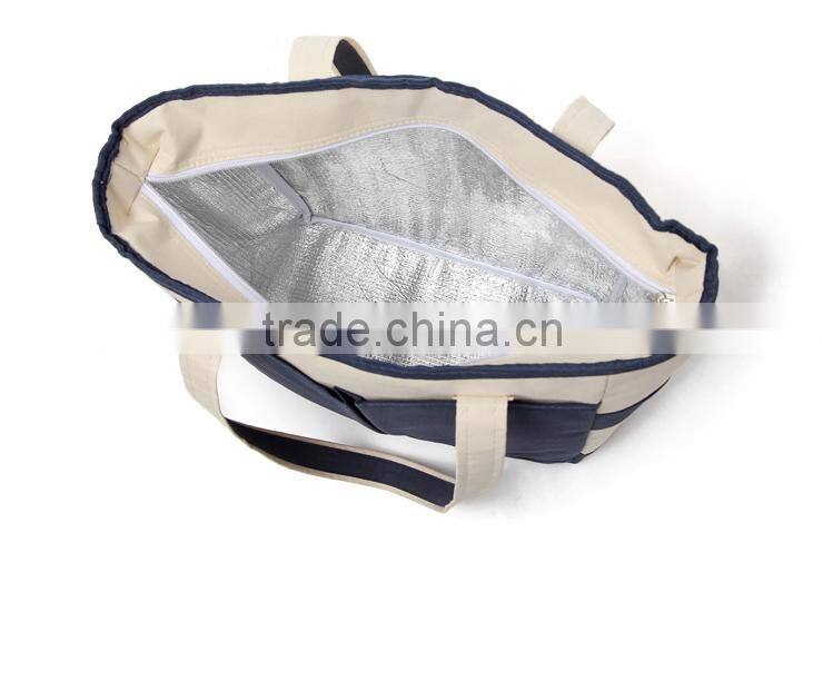 Wholesale fashionable food picnic aluminium foil cooler bag