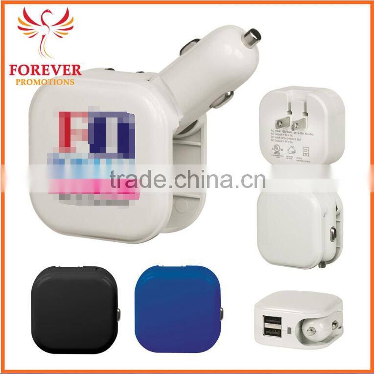 New Design Power Bank Hot Selling AC USB Car Charger Manufactory