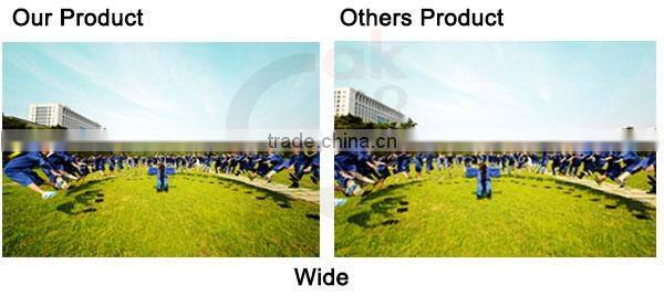 Universal Clip Lens 0.4X super wide angle lens For Mobile Phone / Notebook PC / Ipad Champagne Gold