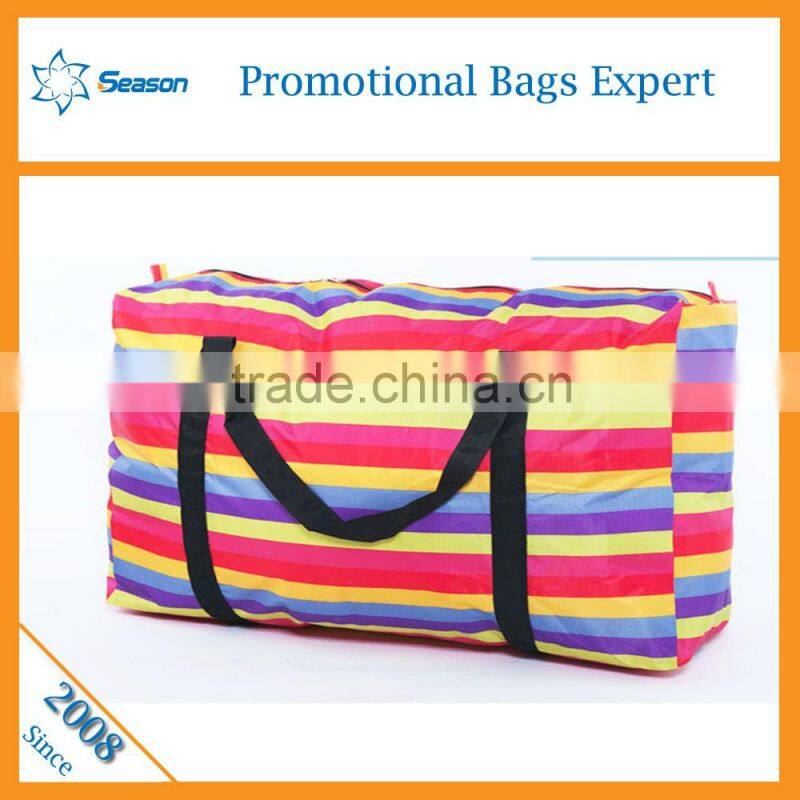 Wholesale china custom printed polyester quilt packaging bag