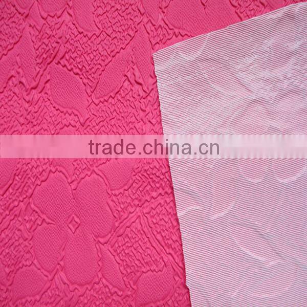 embossed pongee fabric