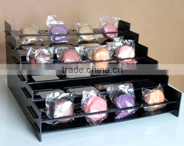 Acrylic Macaron Stand For Food Display