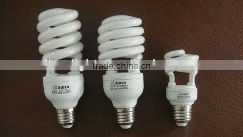 Half Spiral 30w 12mm 6400k CFL Energy Saver