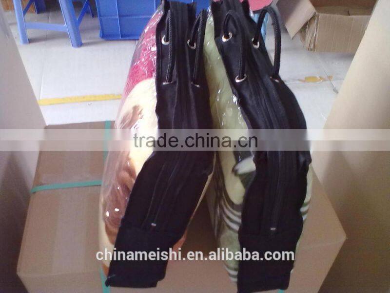 new design high quality pretty warm soft hand feeling wool blanket