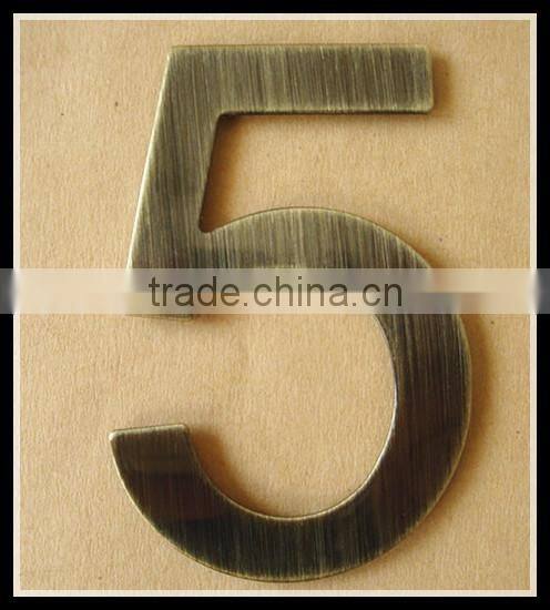 304 stainless steel apartment project door numbers