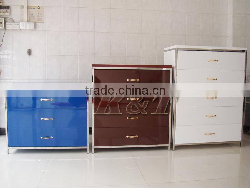 5 drawer simple metal office cabinets