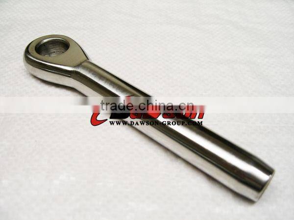 Stainless steel 316&304 inside thread eye swage terminal