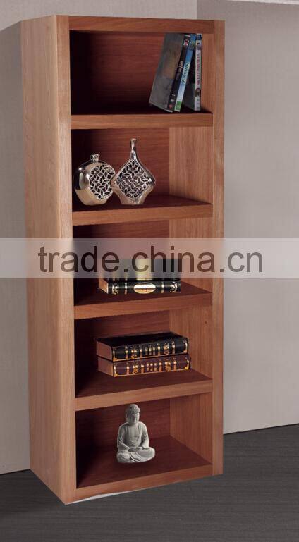 Modern design 5-layer wood MDF bookcase