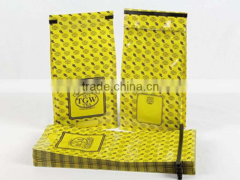 China Manufacturer Crazy Selling plastic tin tie coffee bag