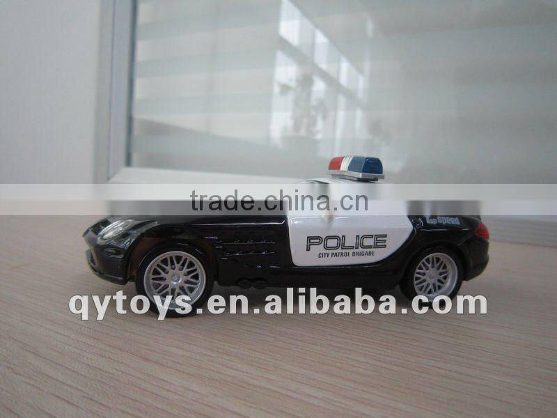 CLASSICAL Police car 1:32 Diecast Pull Back Police Car Toys