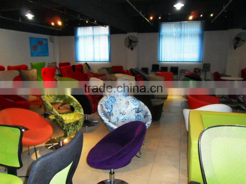 wholesale creative red round leisure chair with metal leg heart chair (NS1835)