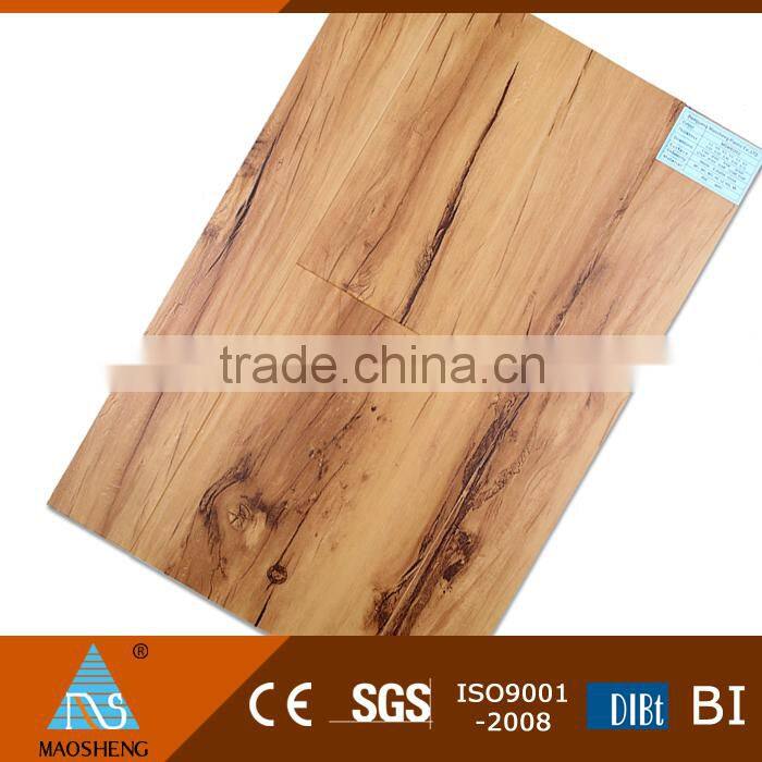 waterproof click system wood series pvc plank