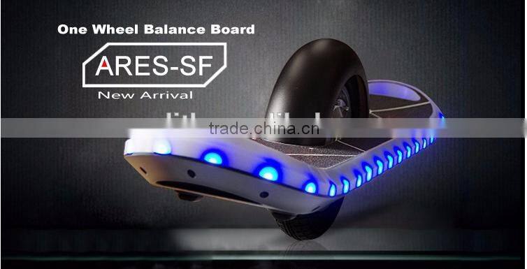 2016 Newesst Single Wheel Electric Skateboard With Bluetooth and Led
