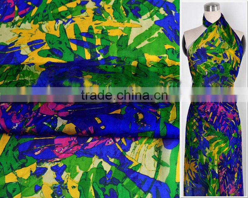 digital printing on chiffon fabrics