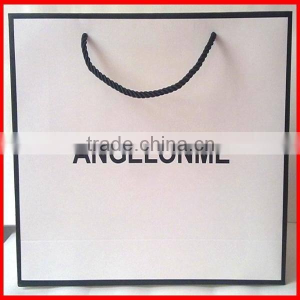 Popular High Quality Kraft Different Types Of Paper Bags With Handles Wholesale