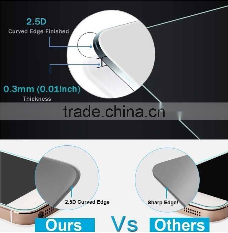 Full Coverage 3D 9h Hardness Tempered Glass Screen Protector For Samsung Galaxy S6 Edge