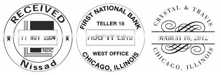 China Wholesale High Quality Plastic Self-inking Clear Rubber Stamp