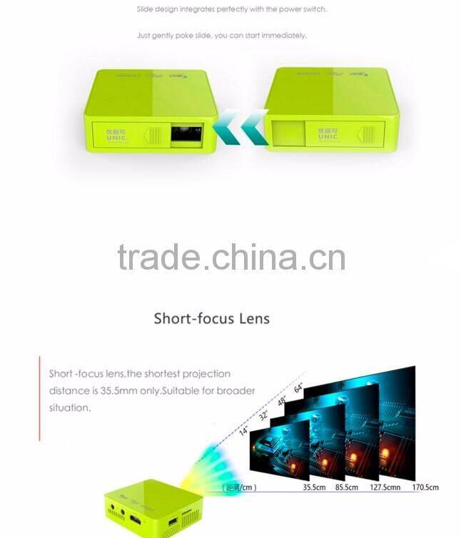 wholesale UC50 DLP mini Projector Full HD 1080P Home theater projecting camera LED video home Multimedia Video
