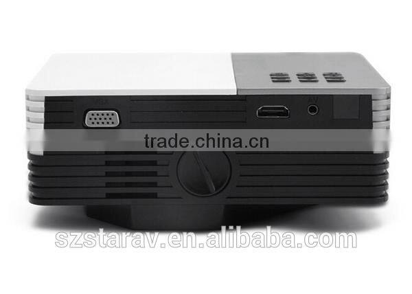 2015 HOT SALE 90'' 150 LUMENS MINI LED PROJECTOR FOR HOME EDUCATION BUSINESS