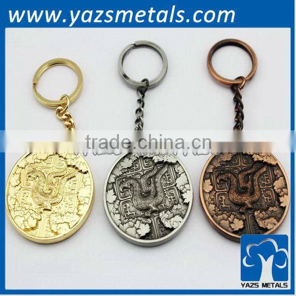 Hot sales advertising custom metal key chaim pendent