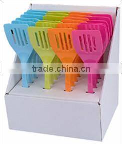PDQ pack 100% melamine sloltted turner