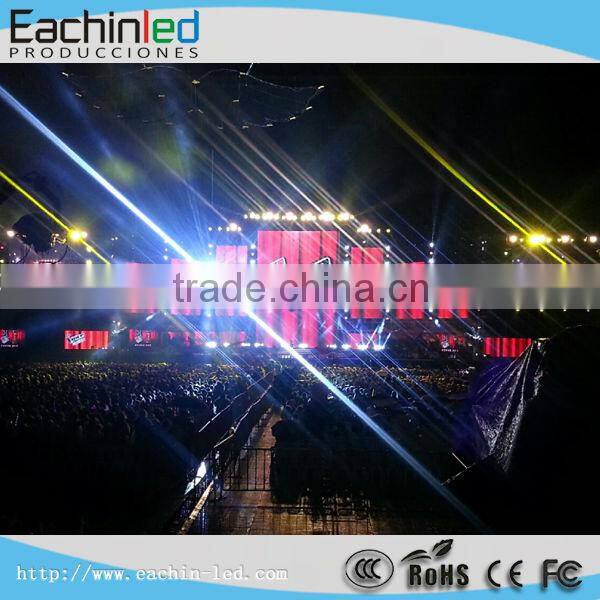 Full Color Video Electronic Outdoor Curtain LED Display P8
