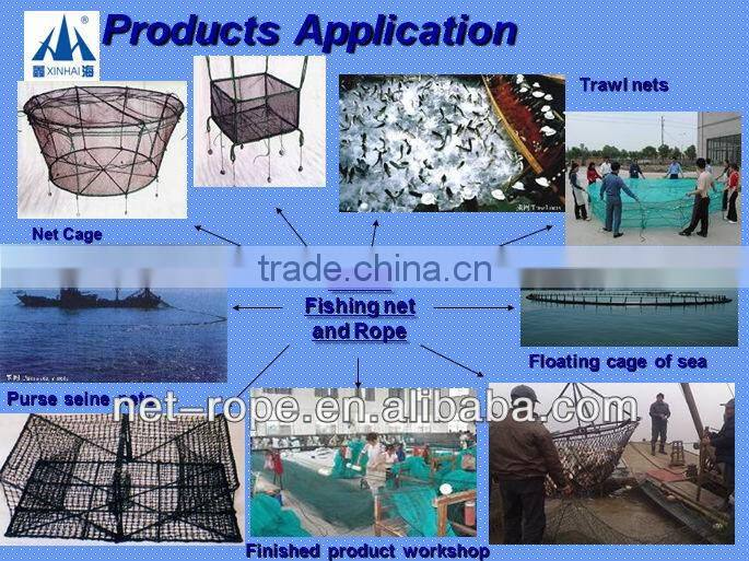 Good quality braided net trawl net bag from China biggest factory Hunan Xinhai Co.,Ltd