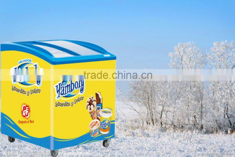 display freezer
