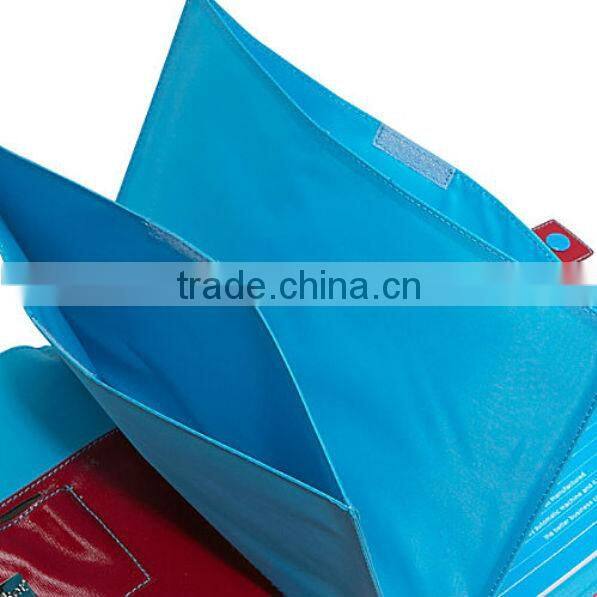 New stylish A4/A5 Slick coated canvas folder