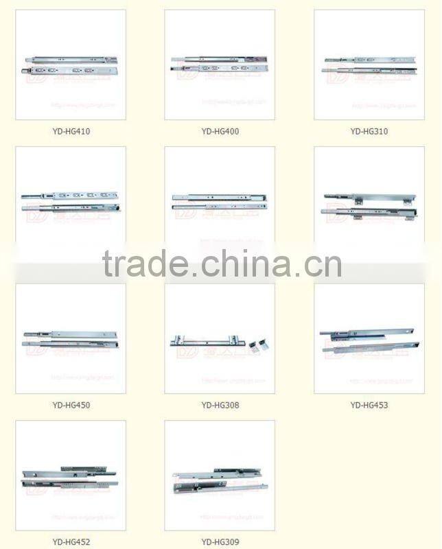 2014 Hot sale Kitchen cabinet drawer slide parts from kitchen cabinet drawer slide parts factory