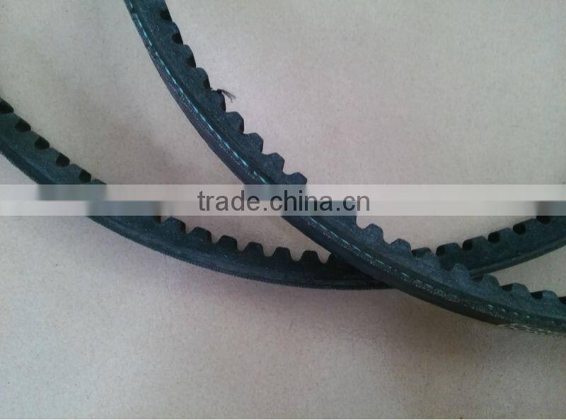 Rubber vee belt wrap vee belt