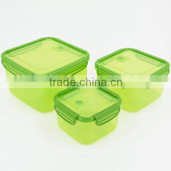 Rectangle Shape BPA Free Airtight 1100ml Kitchen Food Cereal Storage Container China Factory