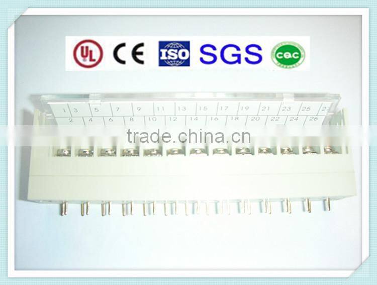 Brass Terminal Block Connector 4KDS 300V 10A 9.525mm Pitch