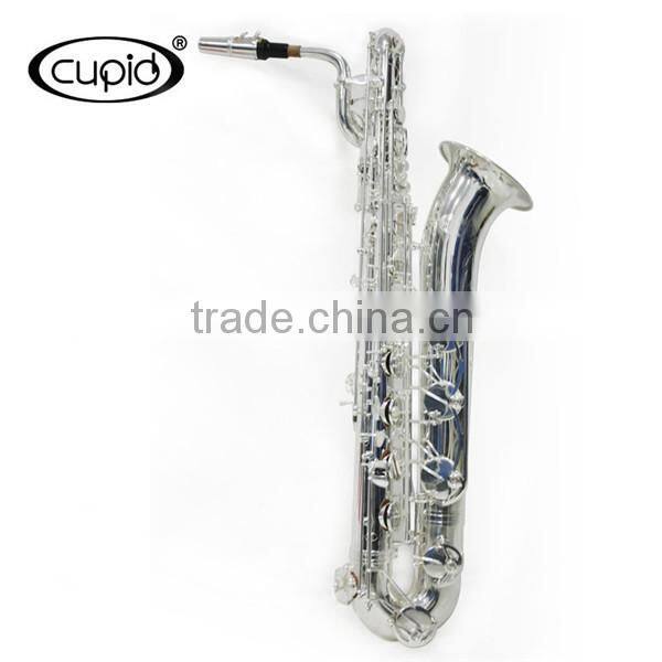 YTS-301318S CUPID professional Silver plated straight Baritone Saxophone new