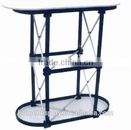 Popular aluminum folding pop up promotion table